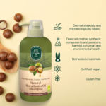 Natural Macadamia Oil Shampoo 600 ML - Image 4