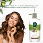 Hair Conditioner With Natural Olive Oil 600 ML - Image 3