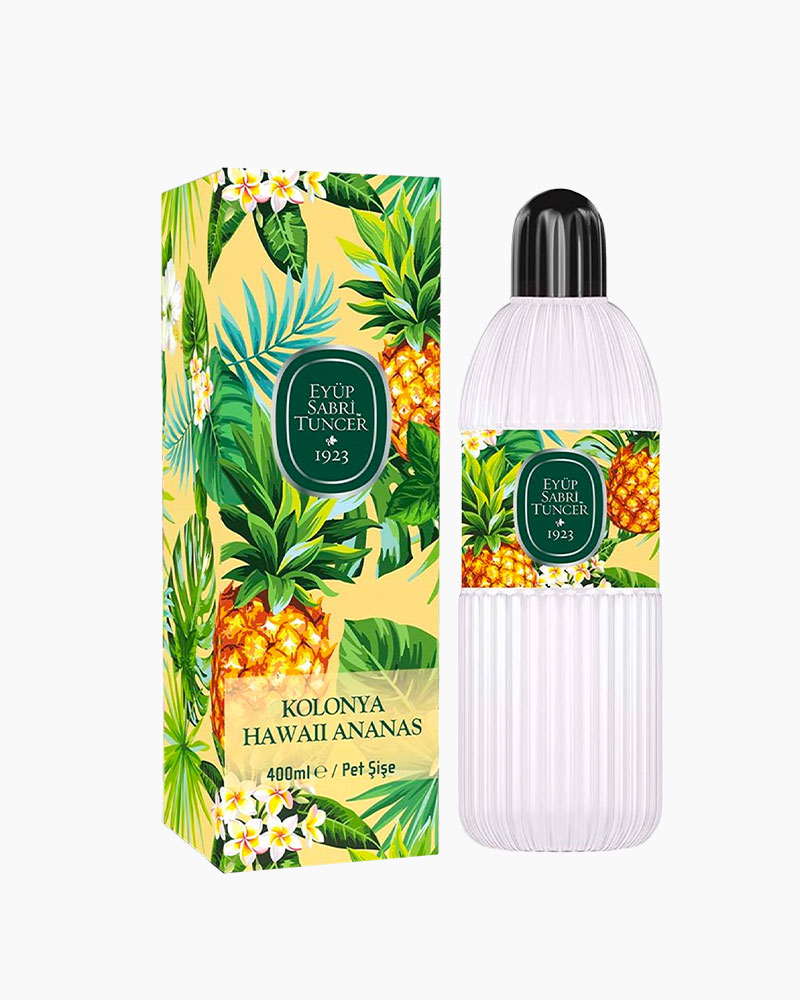 kolonya-hawaii-ananas-p.jpg Hawaii Pineapple Cologne 400 ML Plastic Bottle - Image 1