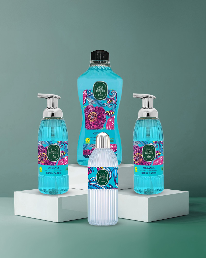 مجموعة االمحيط الأزرق no theme After Shave Cologne no. 3 - 250 ML (نسخة) - Image 1