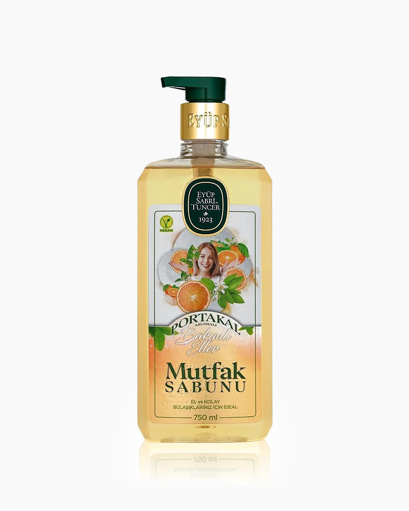 5 Orange Scented Kitchen Soap – 750 ml - Image 1
