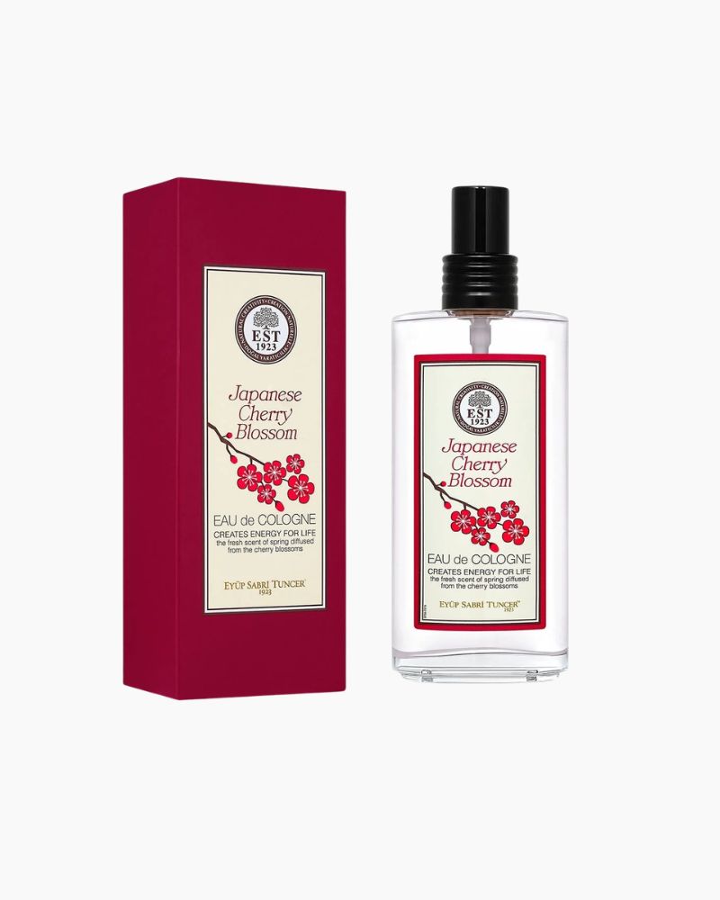 عطر كولونيا _ زهرة الكرز الياباني _ 150 مل زجاج-kiraz-cicegi-kolonyali-mendil 3 عطر كولونيا زهرة الكرز الياباني | 150 مل زجاج - Image 1